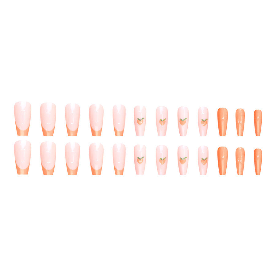 Original flavor orange nail polish