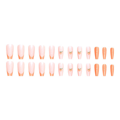 Original flavor orange nail polish