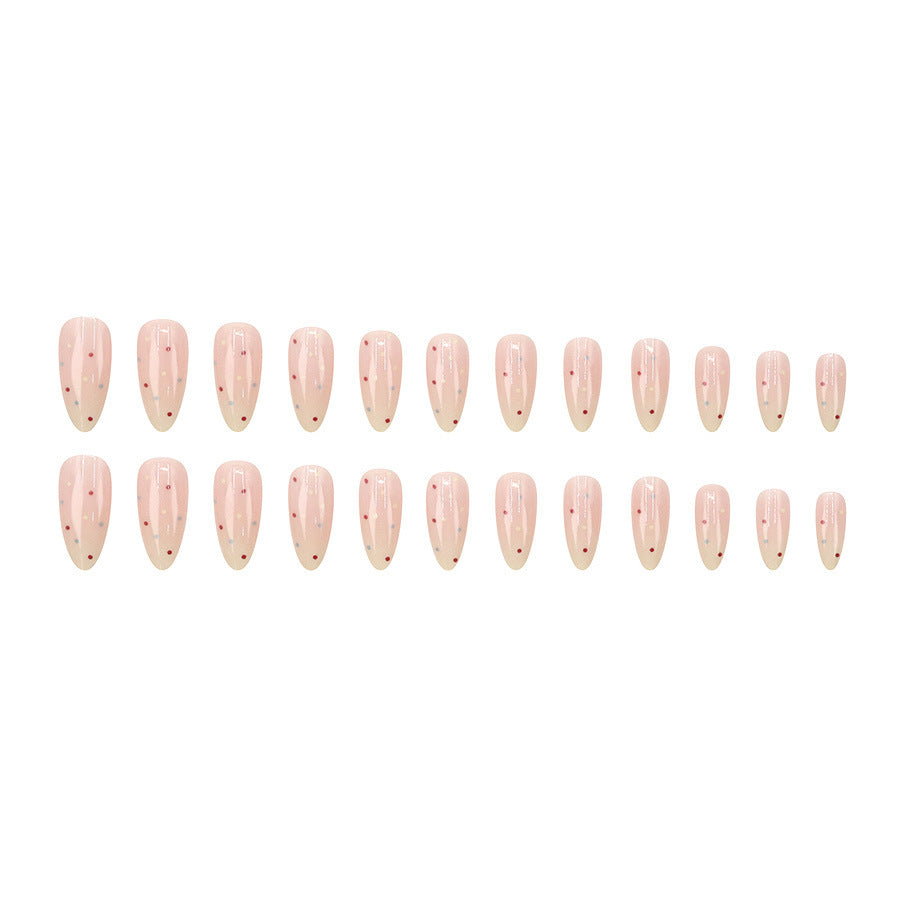 Gradually changing pure desire wave point sweet atmosphere-scented manicure