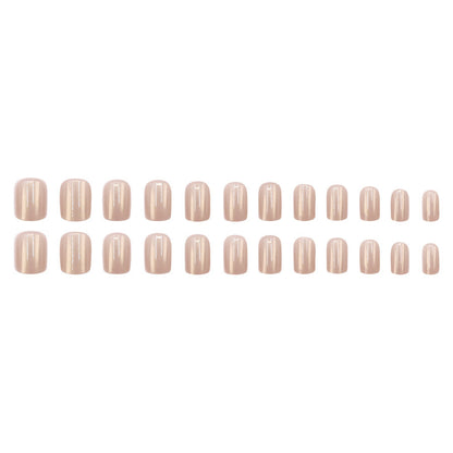 Simple Ice Crystal Nail Art