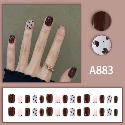High-quality fine glittering brilliant starry galaxy-style nail decoration