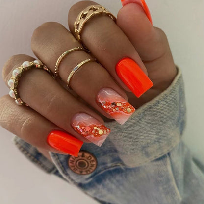 Sexy and fashionable manicure