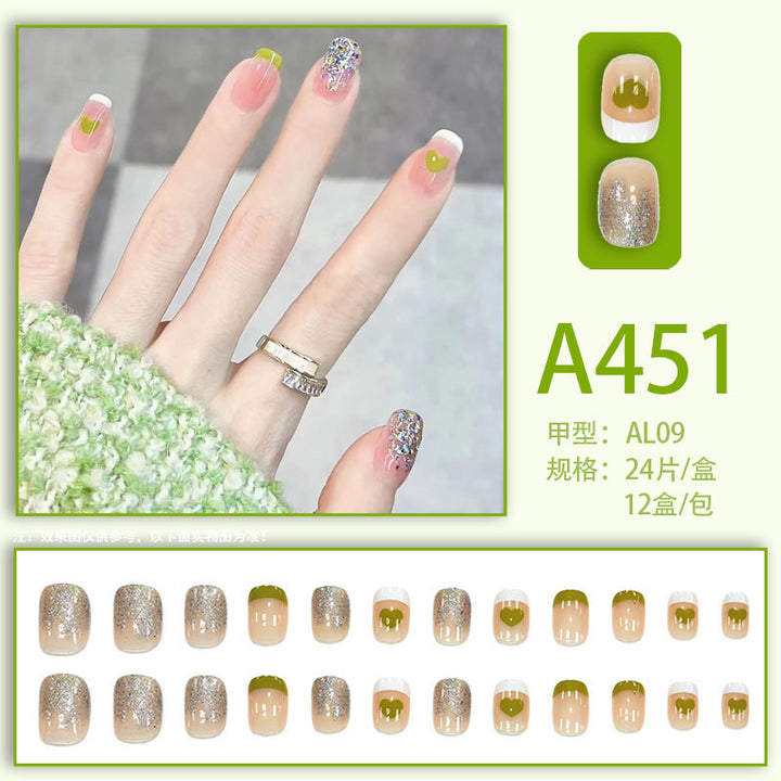Sweet and simple manicure
