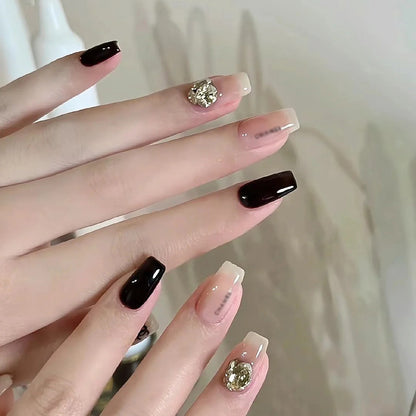 High-end letter-shaped nail decorations