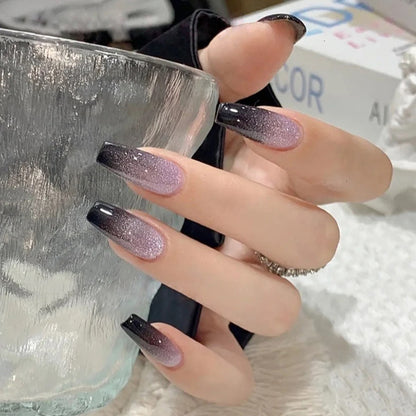 Galaxy stars gradually turn dark. Wear nail polish.
