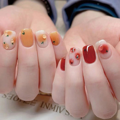 Oranges, tomatoes, fruits, dopamine, manicure