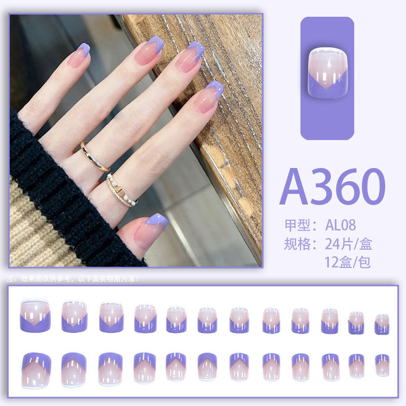Fresh and simple, with a unique and intense erotic style of manicure.