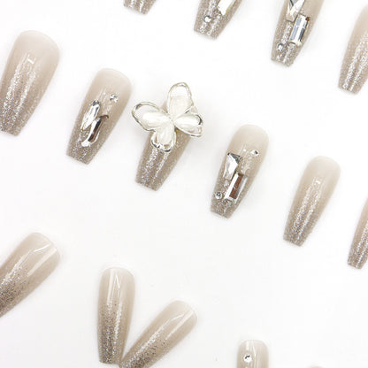 Flash Rotating Butterfly High-Class Nail Art