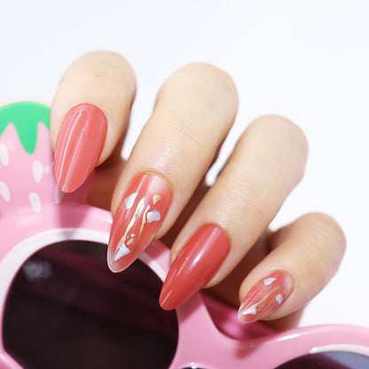 Sexy mature lady manicure