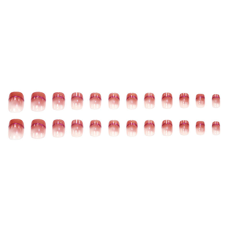 Jane's gentle and pure erotic nail art