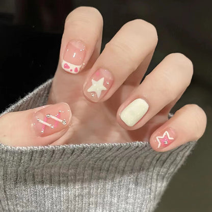 Cute and sweet manicure
