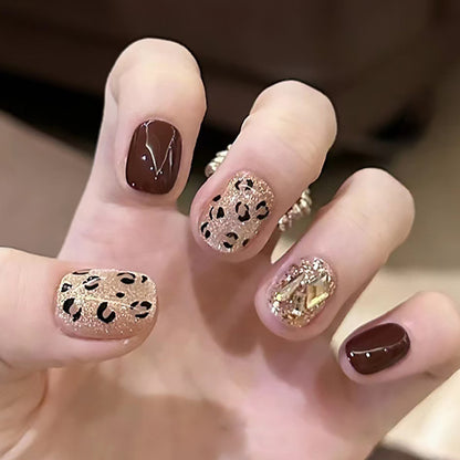 High-end luxury style Instagram-inspired nail art