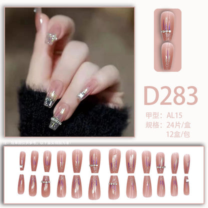 Chain Diamond Luxury Women's Elegant Nail Art