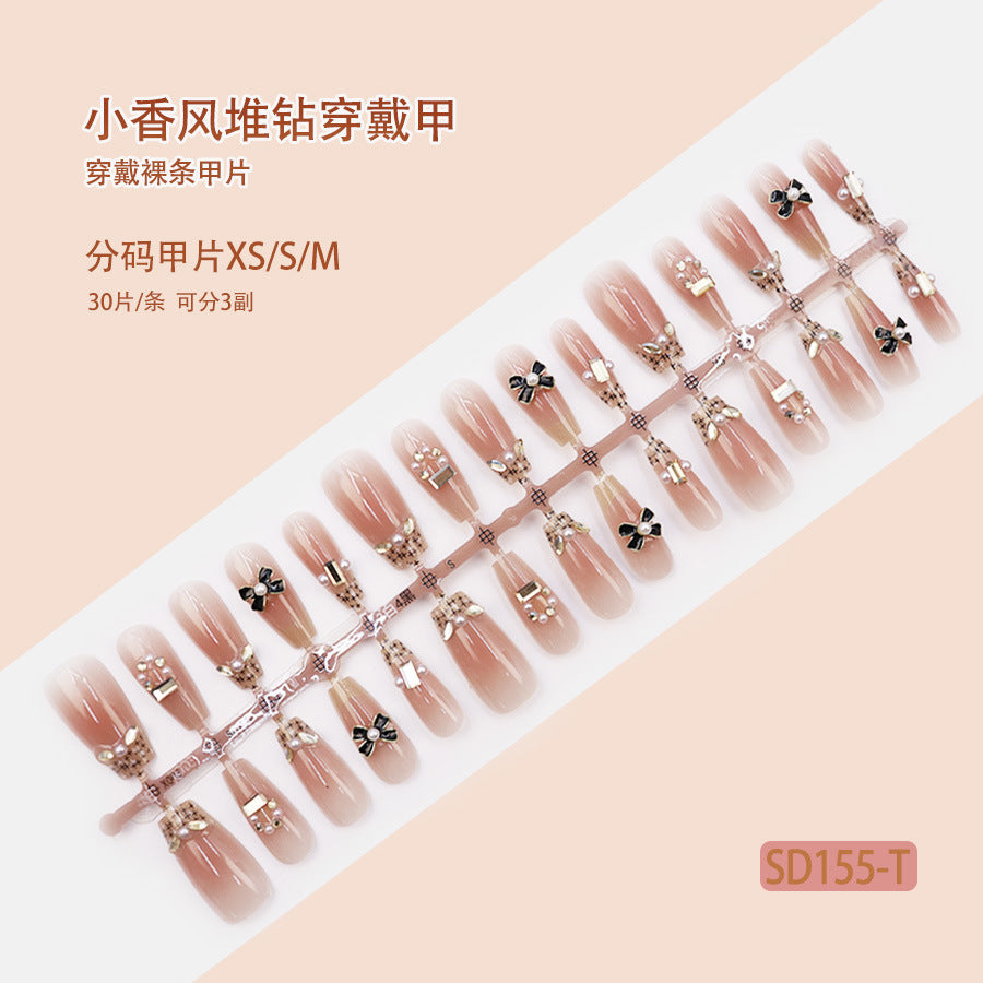 Bows nail art