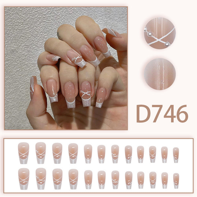 Pearl Diamond Style Pure Passionistic Elegant Nail Art