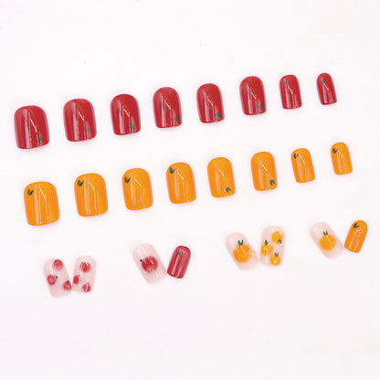 Oranges, tomatoes, fruits, dopamine, manicure