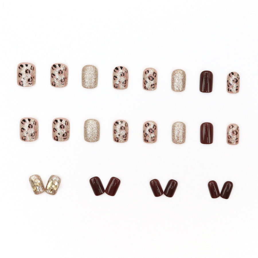 High-end luxury style Instagram-inspired nail art