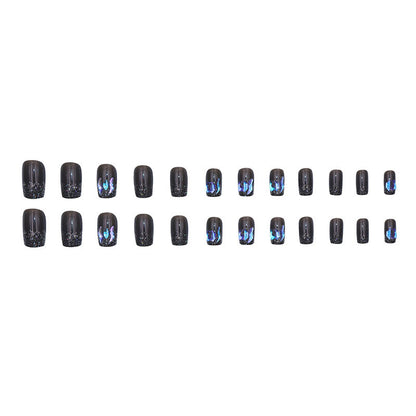 Exquisite Aurora Diamond Personalized Nail Art