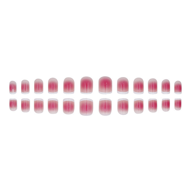 Gentle, sweet and high-end texture manicure