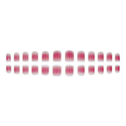 Gentle, sweet and high-end texture manicure