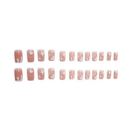 Bare Skin Sweet Star Love Nail Art