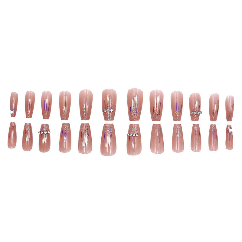 Chain Diamond Luxury Women's Elegant Nail Art