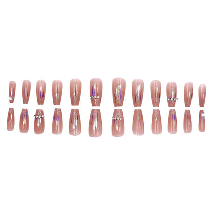 Chain Diamond Luxury Women's Elegant Nail Art