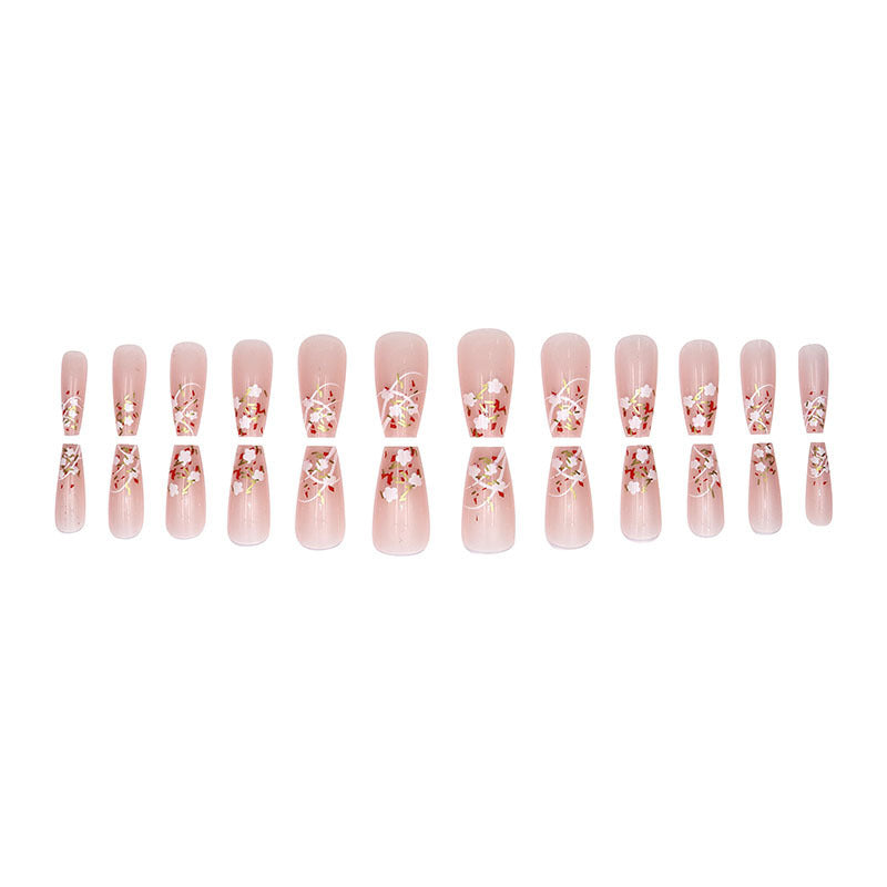 Fresh and gentle nail art