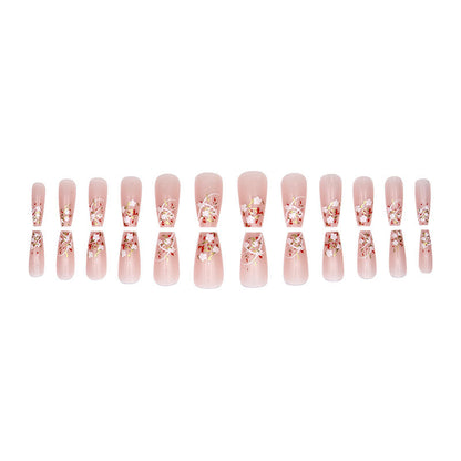 Fresh and gentle nail art