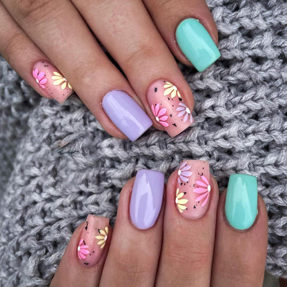 Fashionable and individualistic manicure
