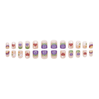 Natural leaf green matcha nail polish