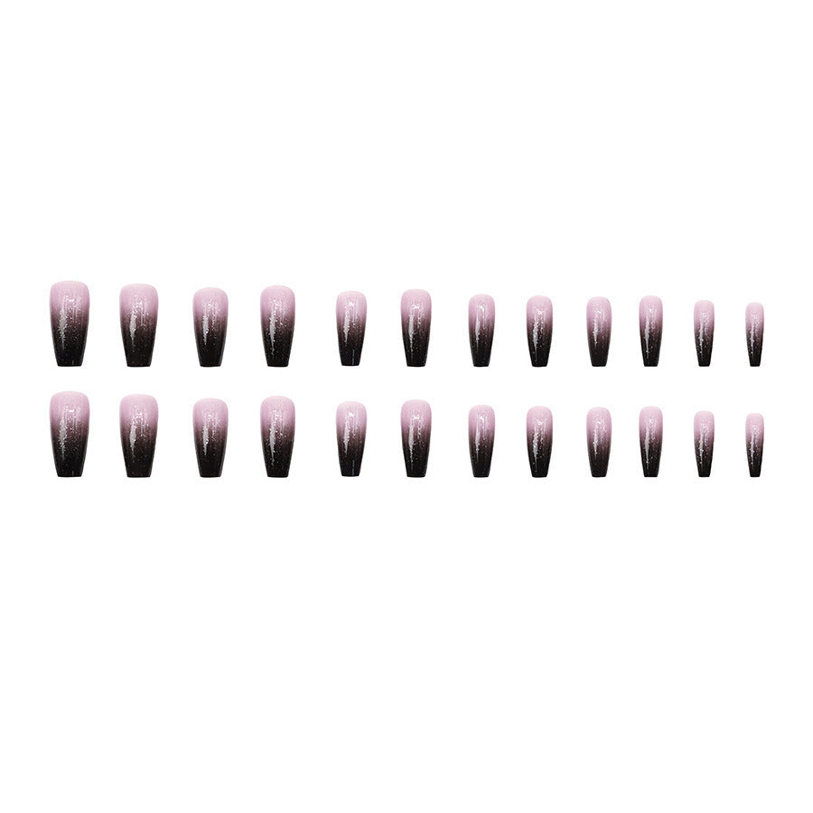 Galaxy stars gradually turn dark. Wear nail polish.