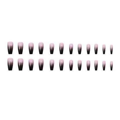 Galaxy stars gradually turn dark. Wear nail polish.