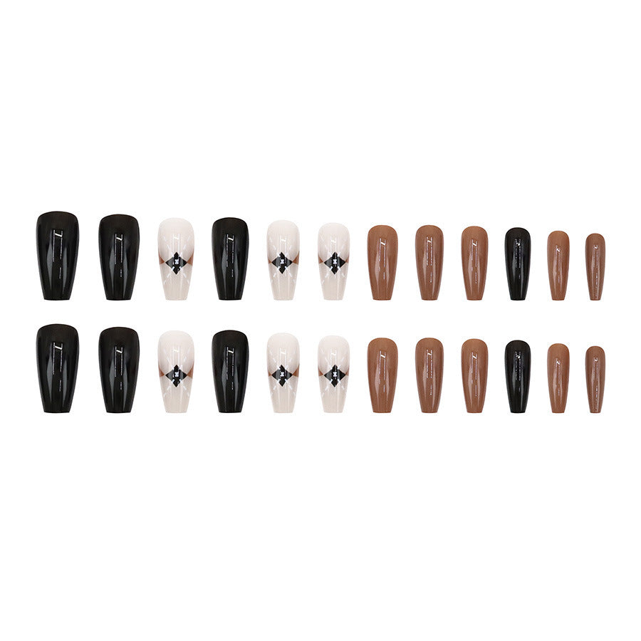 Vintage and elegant amber nail polish