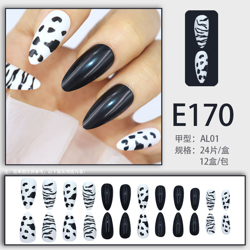 Sexy zebra pattern nail polish