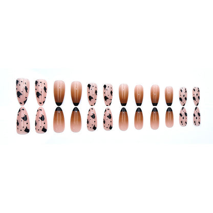 Flattering and sweet nail art 24 pcs