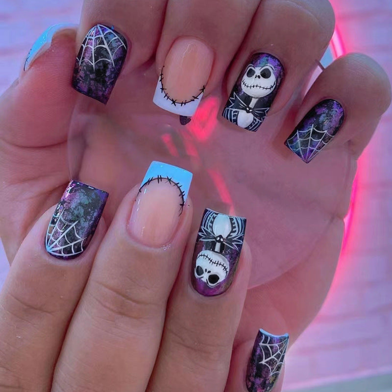 Spider web, ghost, mysterious nail polish