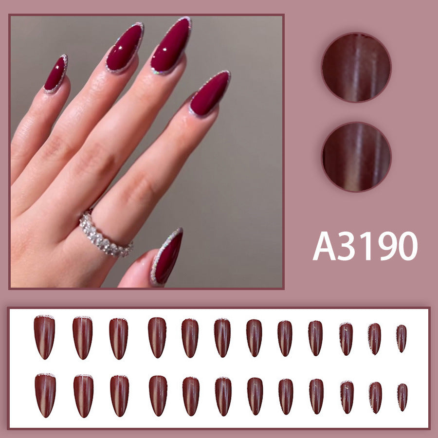 Cherries glitter powder, Instagram trend, fashion accessory for nails