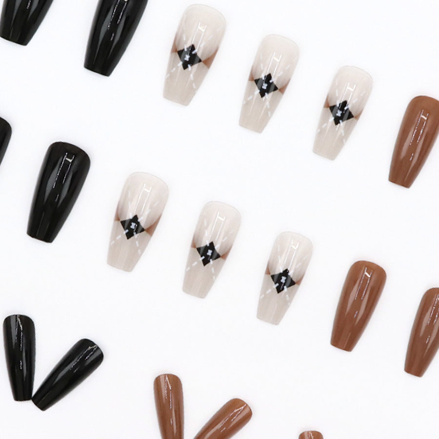 Vintage and elegant amber nail polish