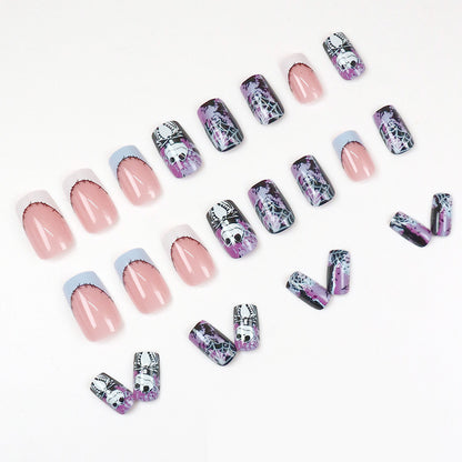 Spider web, ghost, mysterious nail polish