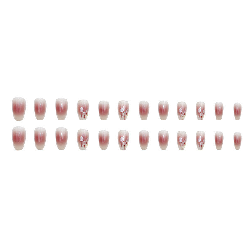 Graduated tulip nail polish